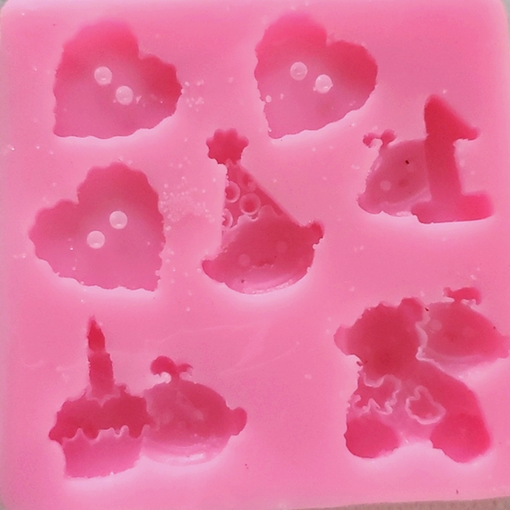Silicone Mold 1st Birthday Parties